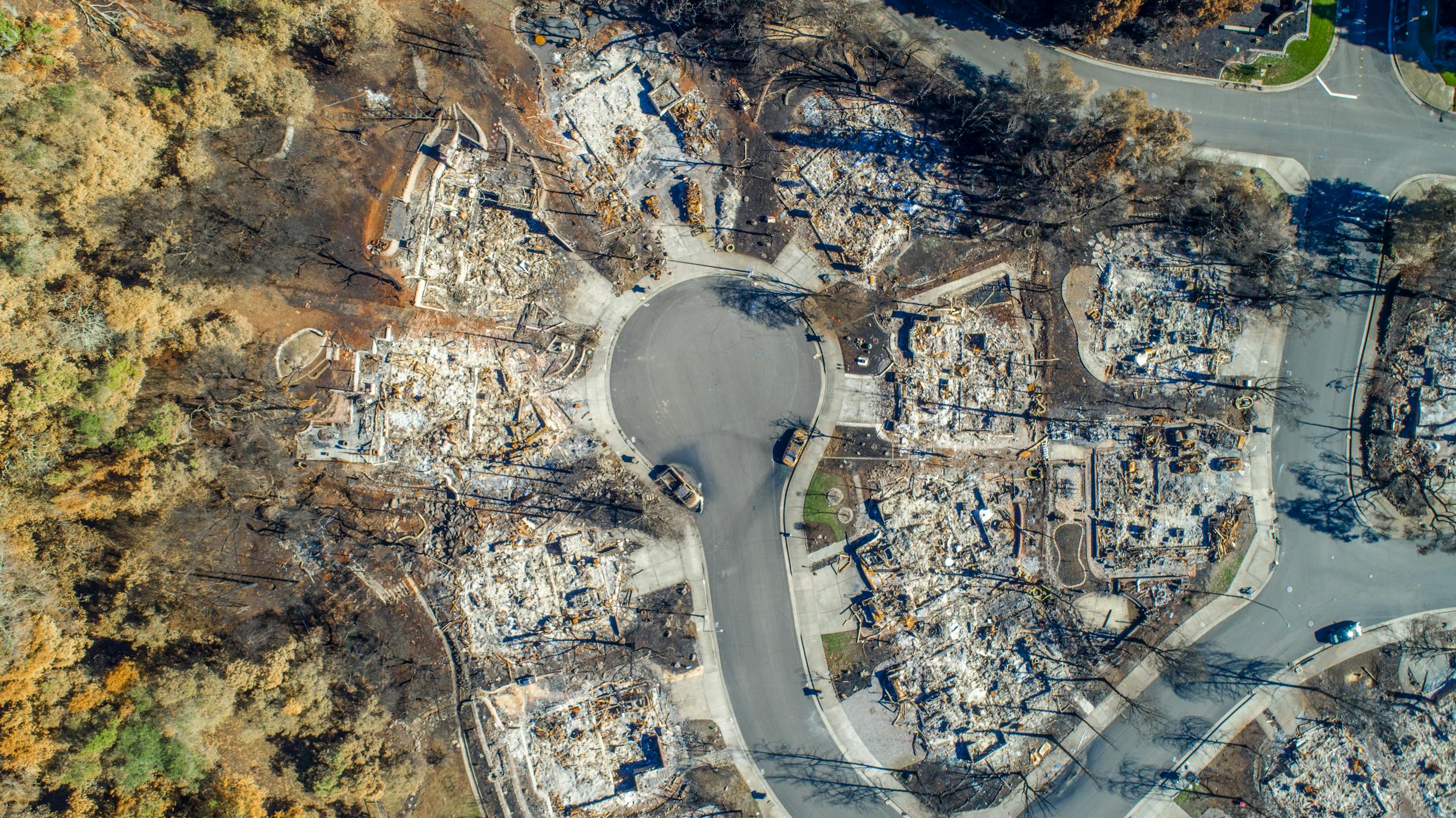 Aerial Devastation View